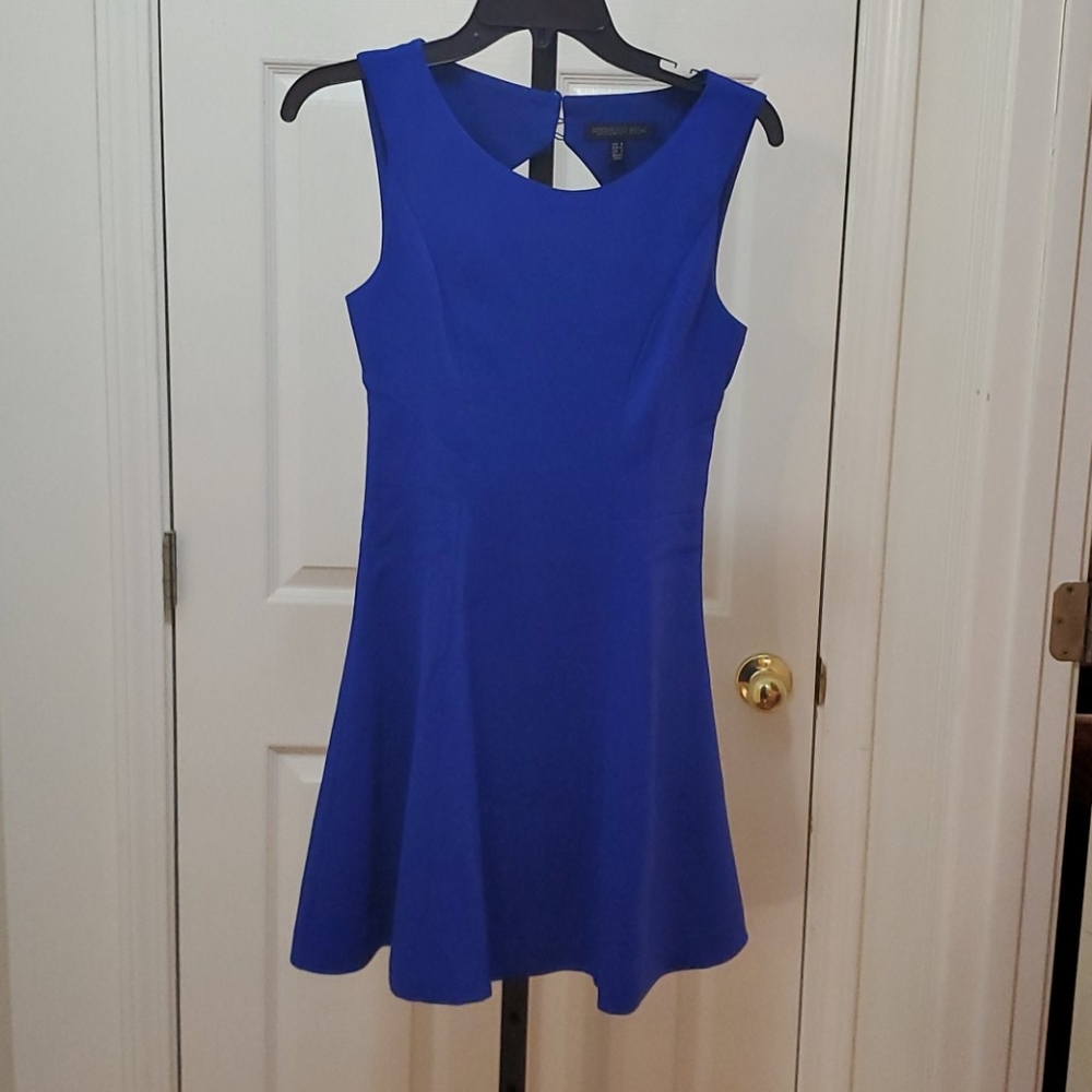 Blue dress